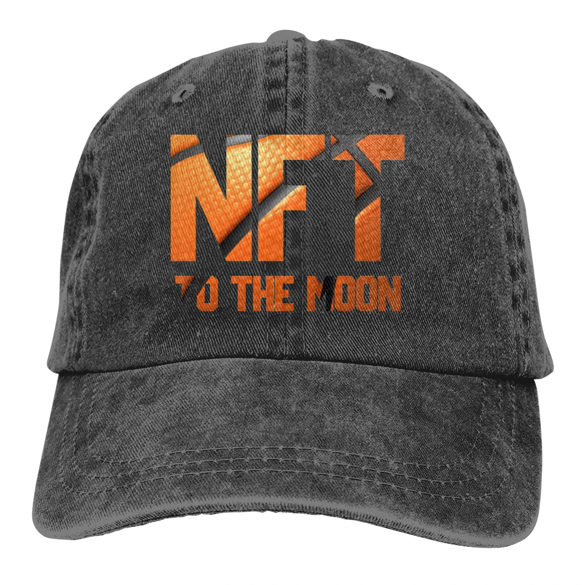 

NFT To The Moon The Baseball Cap Peaked capt Sport Unisex Outdoor Custom NFT CryptoPunk YABC Hats