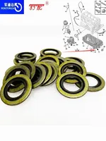 Junta de tapón de drenaje de aceite de motor 016393 016454 para Peugeot Citroen,Toyota,Renault,Fiat,Iveco,Nissan,Opel,Volvo,Mini,Benchi,etc.