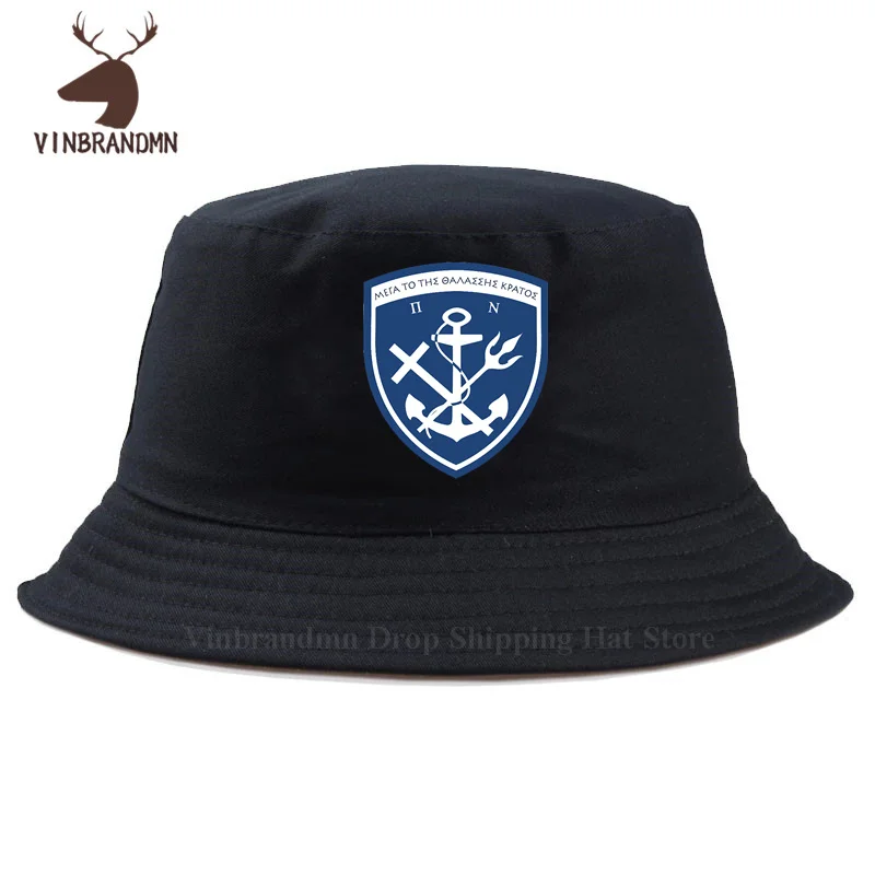 Navy Greece Greek GRC GR new Baseball caps country Army Tactical Military Fishing hats summer Fashion cotton Outdoor Bucket hats