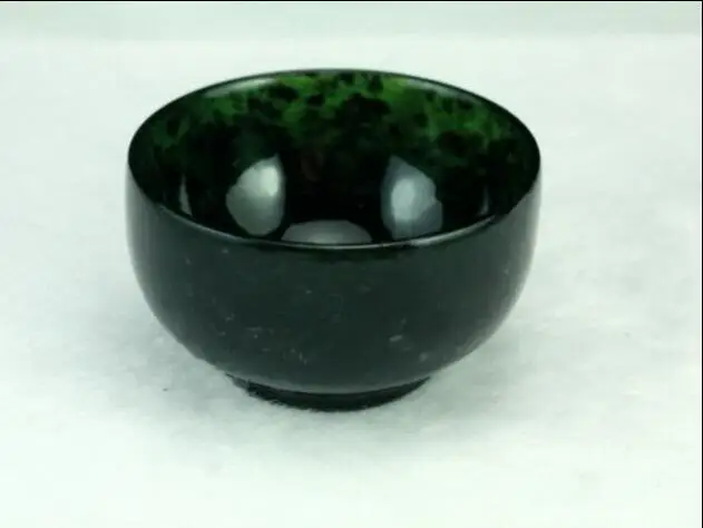 Exquisite natural Lantian Dark Jade tea cup