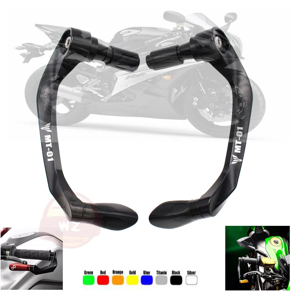 

Для YAMAHA MT-01 2004-2009 2008 2007 2006 mt01 Универсальный 1/4 "22 мм рычаги тормозной муфты руля Мотоцикла защитная защита рычагов сцепления