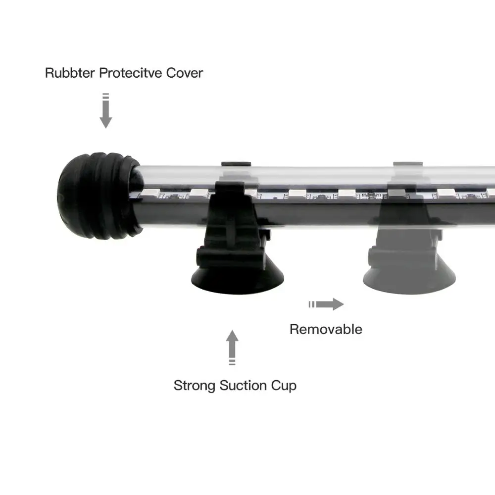 Newest Lamp For Aquarium LED 19-59CM Fish Tank Light For Aquarium 19-59CM 3 Ways Controller Aquarium LED Ligthing Timer Function