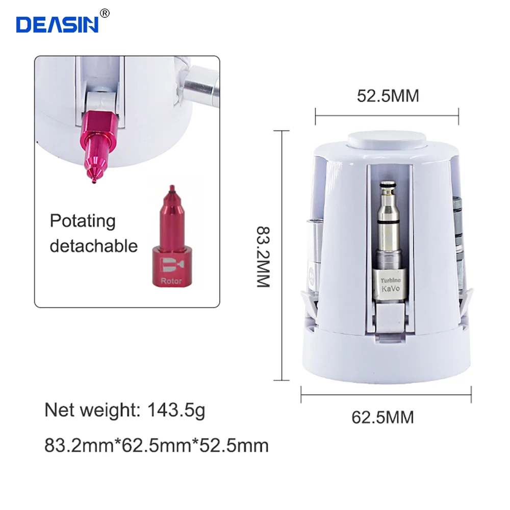 Dental equipment dentist handpiece care lubricator spray cover hood portable unit easy to lubricate