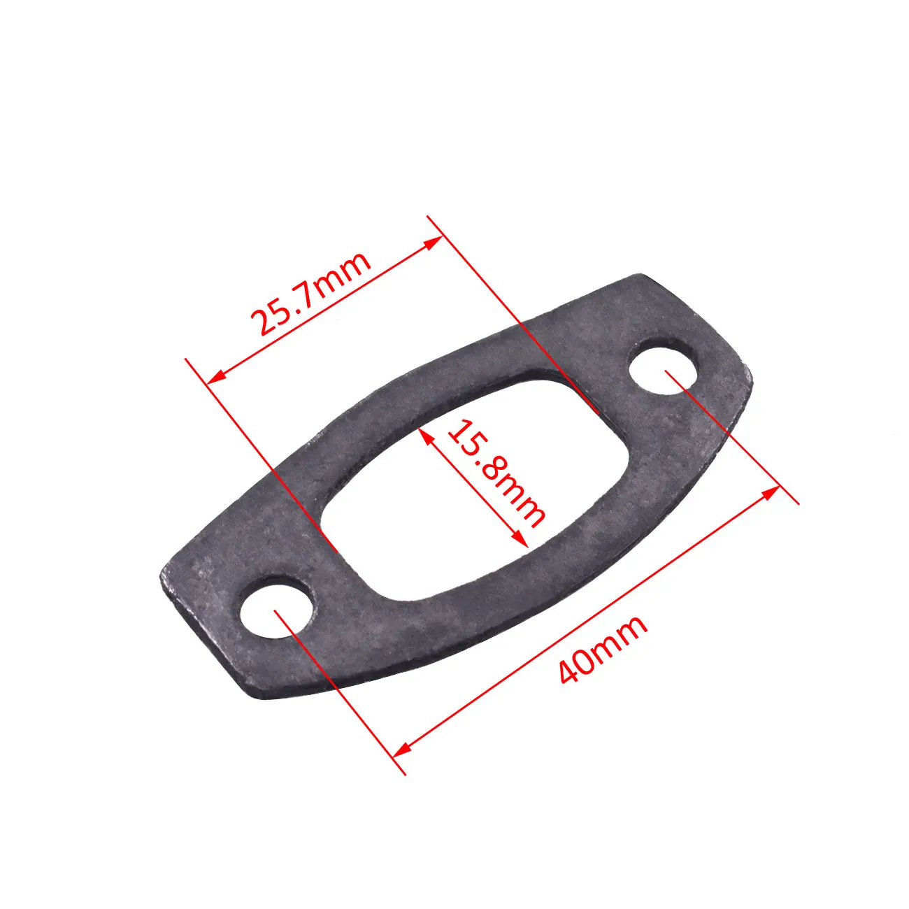 Silenciador de escape para motosierra Husqvarna 55 Rancher 51, OEM #501, 76, 66-05, nuevo