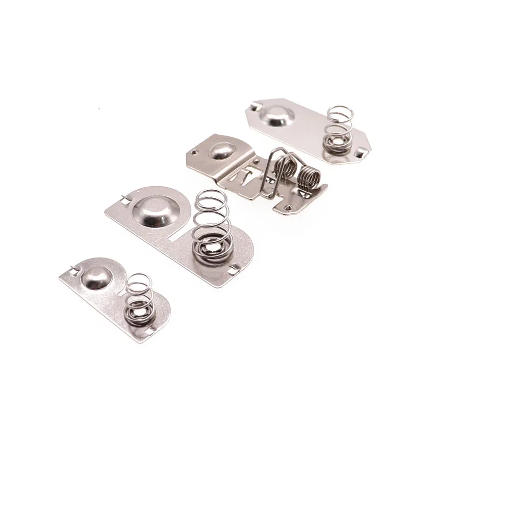 50pcs Battery Terminals Spring Contacts Battery Spring Replacement for Nintendo Game Boy Advance Game Console for GBA GBC GB DMG