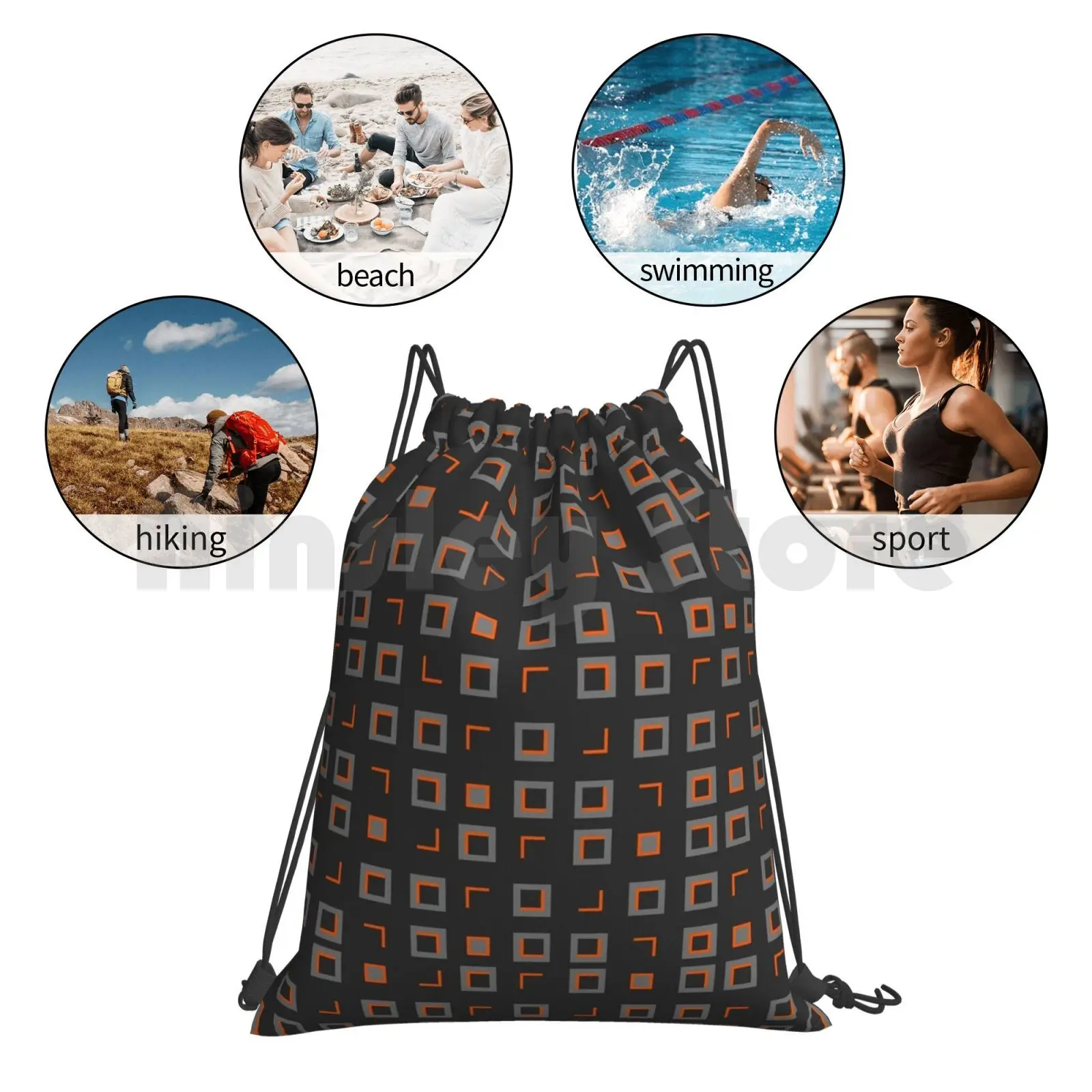 Einfach 319 Rucksack Kordelzug Taschen Sporttasche Wasserdichte Sitz Muster Easyjet Fliegen Airbus A319 A320 A321 Boeing Ferien