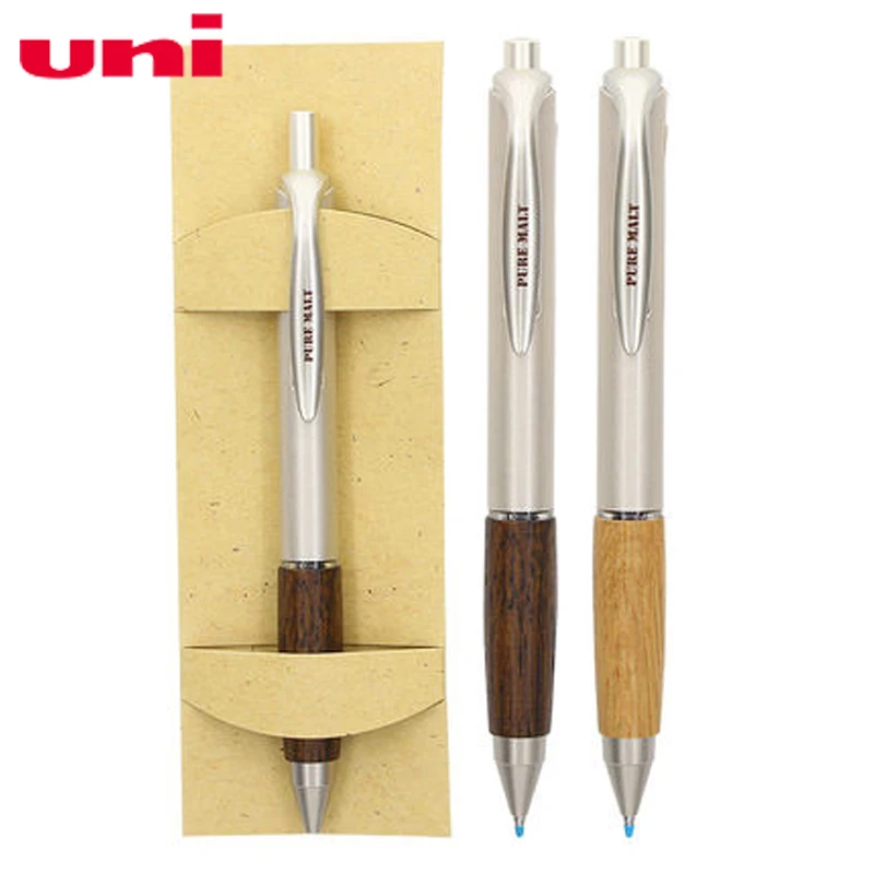 UNI Gel Pen UMN-515 1pcs 0.5mm Century Oak Handshake Press Pen | PURE MALT Student Exam Office Stationery