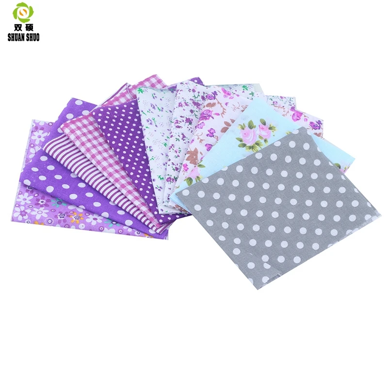 shuanshuo Flower Series Quilting fabric cotton Tissu patchwork Sewing For Tessuti Tilde Fabric 80 PCS/lot 20*24cm A1-80-1