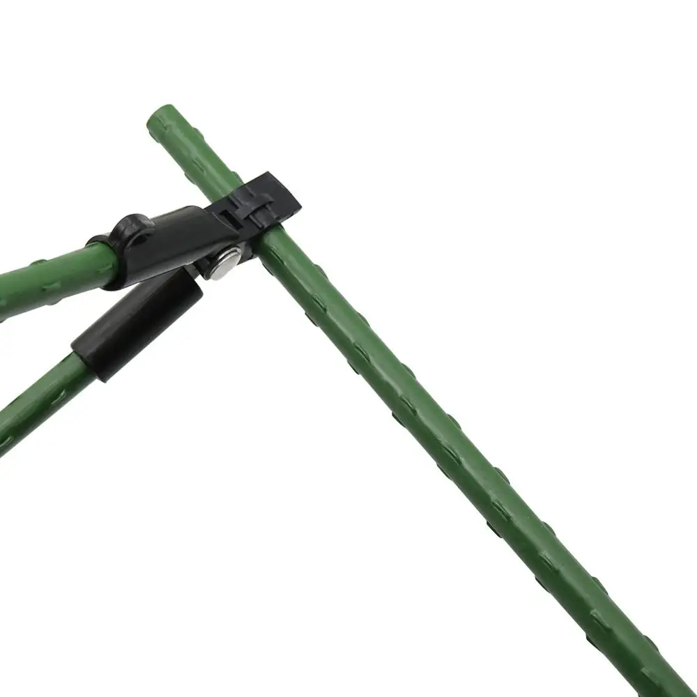 Clip de agarre tipo A, varilla de soporte de plantas, enchufe fijo, Conector de pilar de jardinería ajustable, valla expandible de escalada, 5 uds.