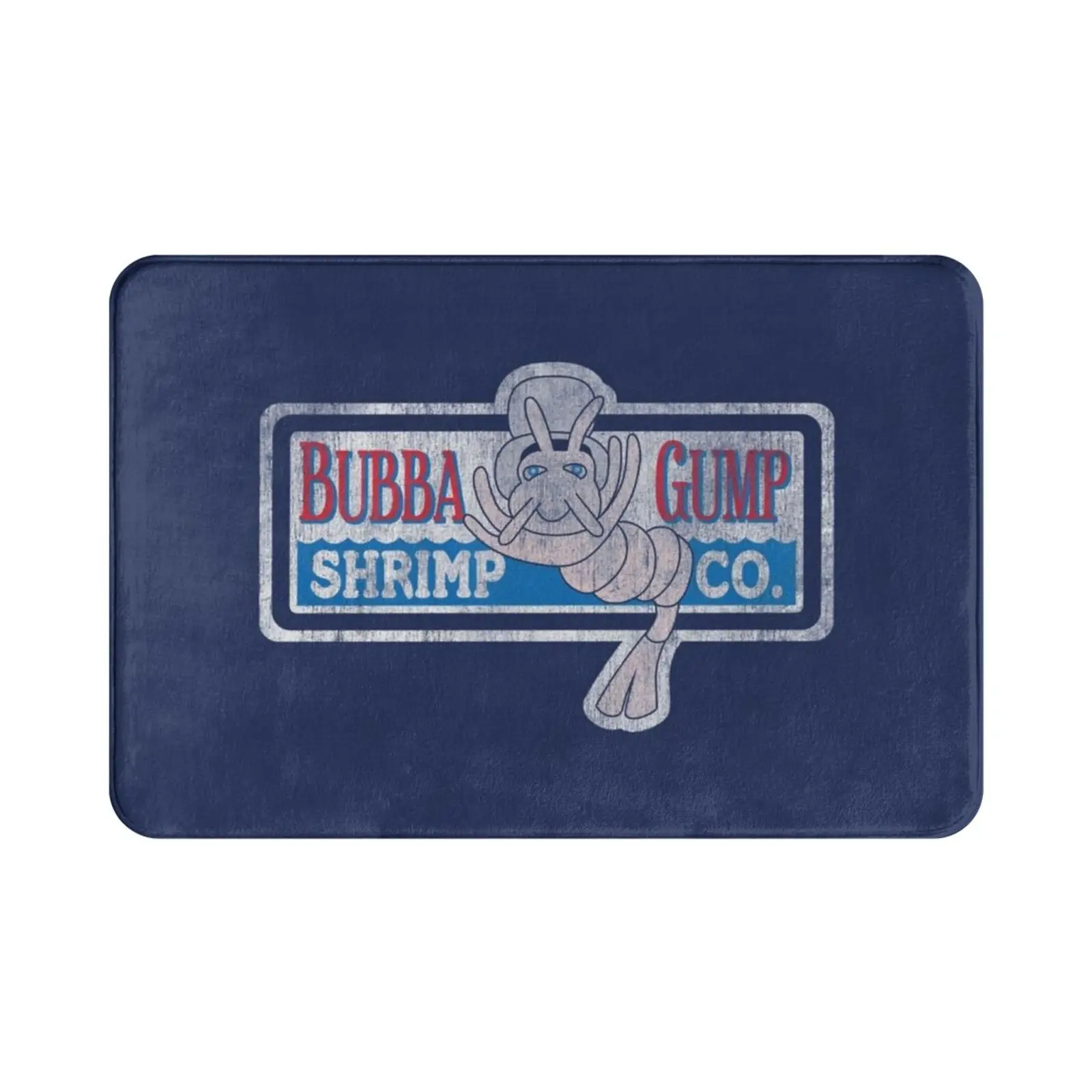 Forrest Gump Bubbas Shrimp Co alfombra cojín suave antideslizante Gump Tom Hanks Forrest Bench Forrest Gump Fan Art