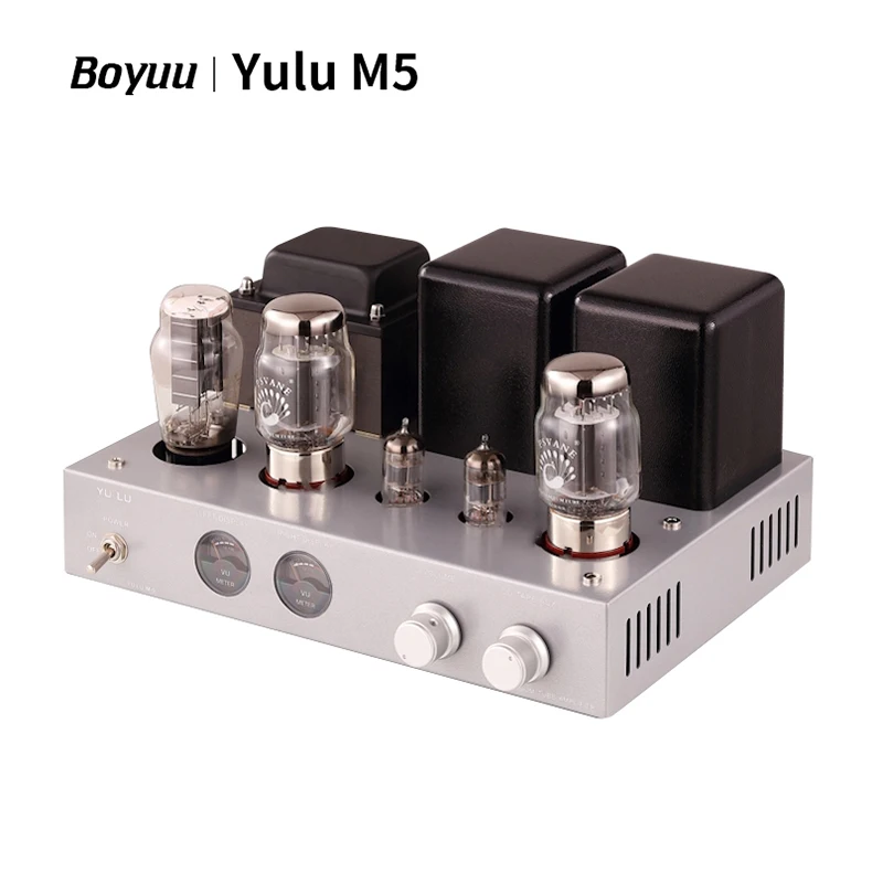 

Boyuu Yulu M5 PSVANE KT88 x2 Tube Amplifier Single-End Integrated Amp Dual 6N1J Pre-amplifier Tubes Home Audio Amplifier