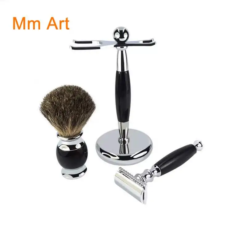 Model Room Bathroom Men's Manual Shaver Shaving Kit Cloakroom Accessories Prop Decoration Photography