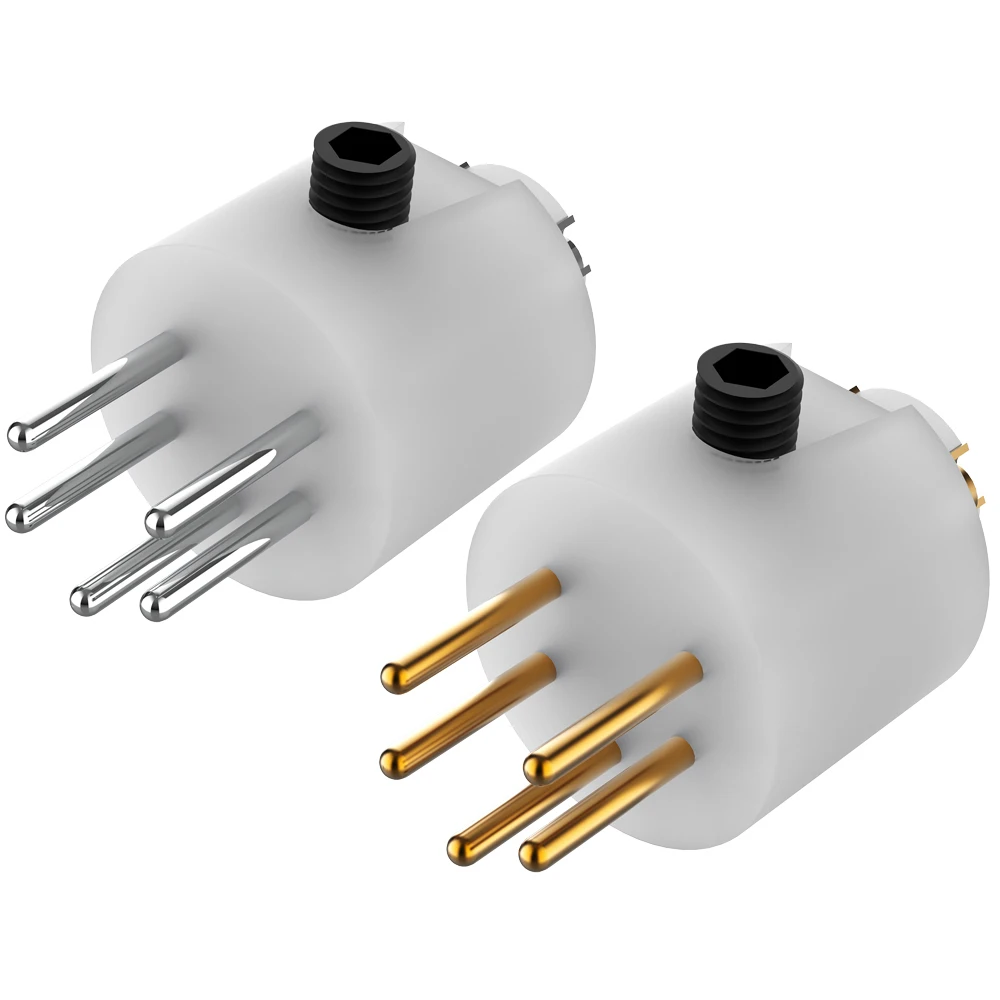hifi DI92G Pure Copper M DIN Gold plated plug, Turntable tonearm 5 pin male DIN connector FOR REGA LINN ROKSAN PROJECT GRA