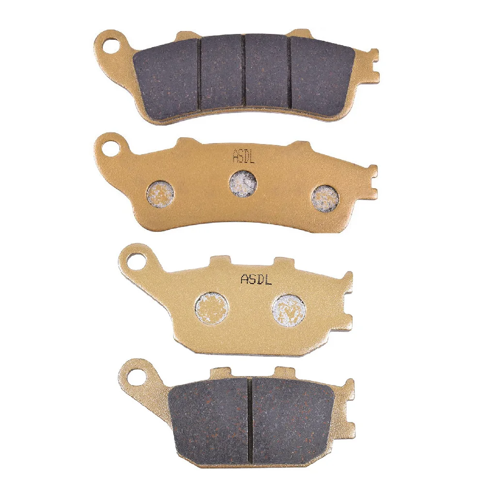 650CC Motorcycle Front and Rear Brake Pads for Kawasaki EN650 Vulcan S 2015-2020 EN 650 Vulcan 650 S Cafe S SE 2019 2018 2017 16