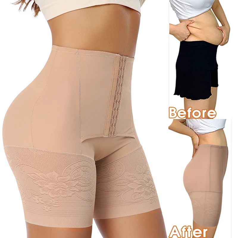 

Faja Shapewear Waist Trainer Body Shaper for Women Butt Lifter High Waist Control Panties Tummy Shaper Girdle Slimming Underwear