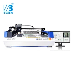 ZB3545TP máquina de recogida y colocación de alta precisión Smt, máquina de montaje automático de Pcb de 4 cabezales, máquina para hacer bombillas LED con cámara CCD