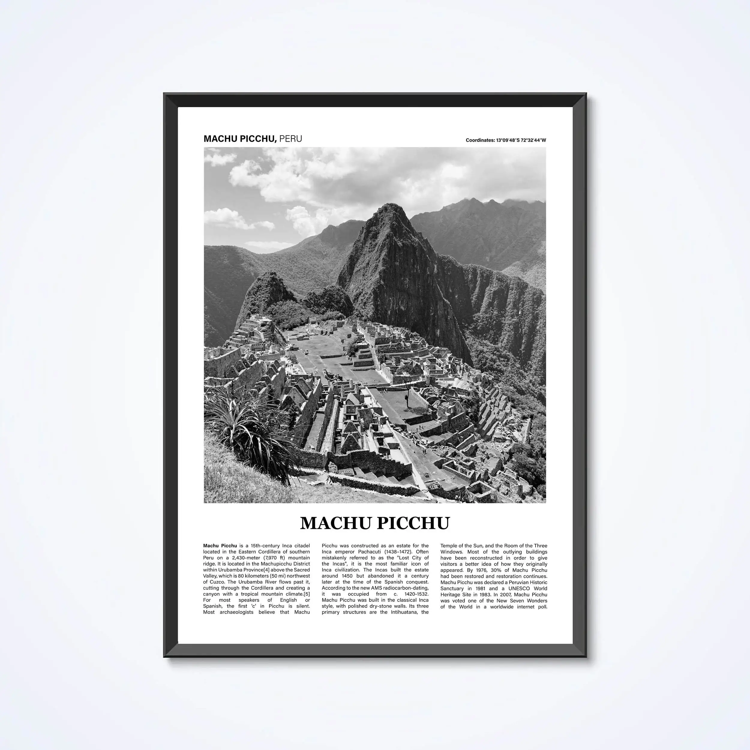 Sao Paulo, Brazil, Rio de Janeiro, Lima, Peru, Machu Picchu, Christ the Redeemer Brazil travel print poster photo photography