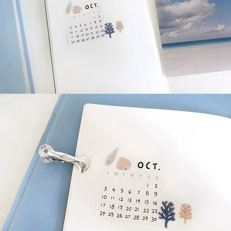 Suatelier Sea Animal Stickers For Junk Journal Scrapbooking Decoration No.1130 Cute Korea Sticker Hobby Craft Supplies