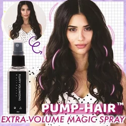 30ml Fluffy Volumizing Hair Spray Portable Natural Long-lasting Voluming Plump Hair Styling Spray Salon Hair Style Man Women