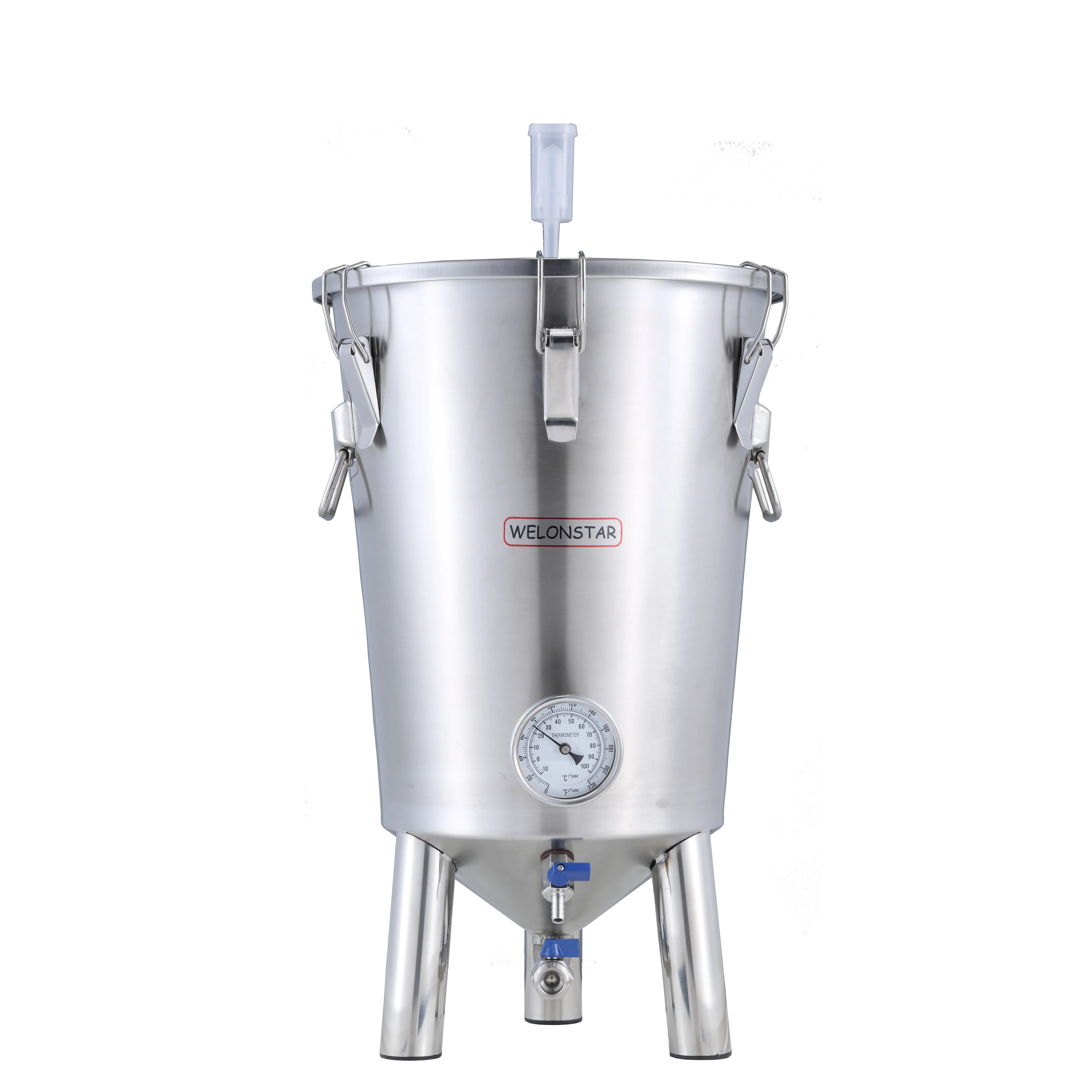 Home brewing Fermentation tank beer craft Brewery  stainless steel conical tank 65 liters