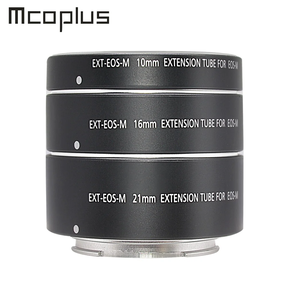 Mcoplus Auto Focus Macro Extension Tube Ring for Canon EOS EF-M Monut M6 M2 M3 M5 M50 M100 M200 Camera