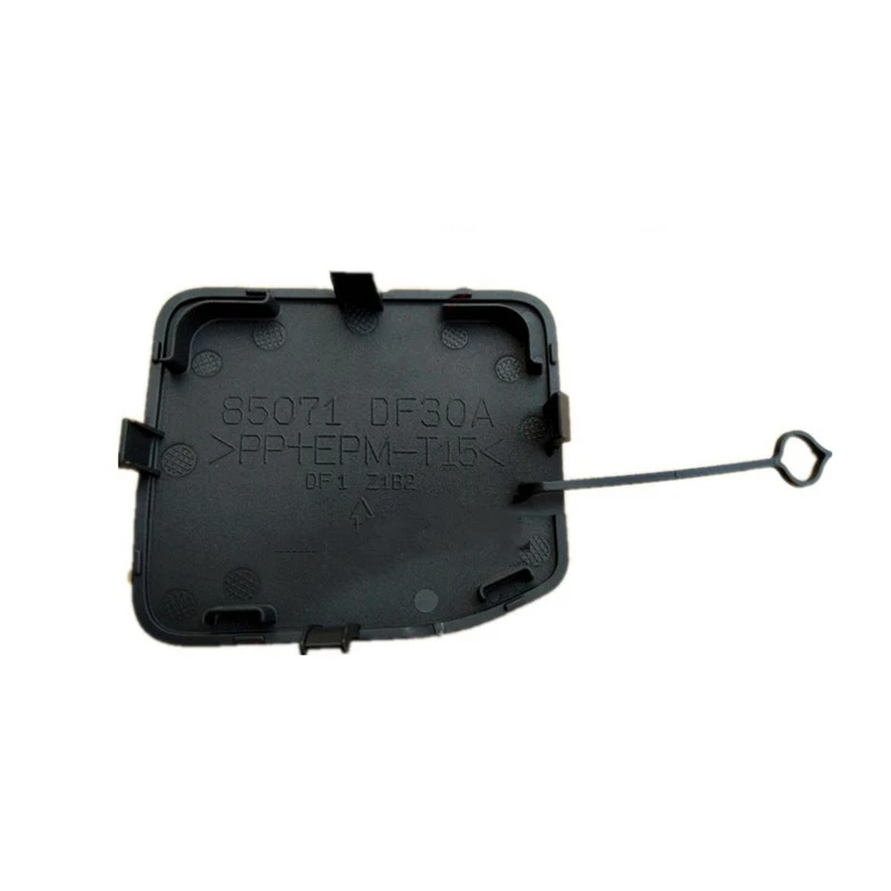 Tampa do gancho de reboque do para-choque traseiro, guarnição para cobertura de suporte de trailer para nissan qashqai j11 2016-2018 85071-df30a