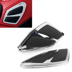 Motorcycle Tank Trim w/ Knee Pads For Honda Goldwing Gold Wing GL1800 GL 1800 F6B 2012 2013 2014 2015 2016 2017 Chrome