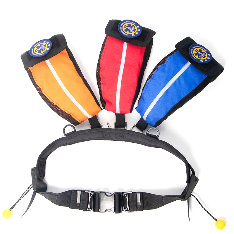 20m Customize Belt Type Canoe Kayak Buoyant Rescue Line Throw Rope Floating Reflective Safety Bag for Fishing Boat Dinghy