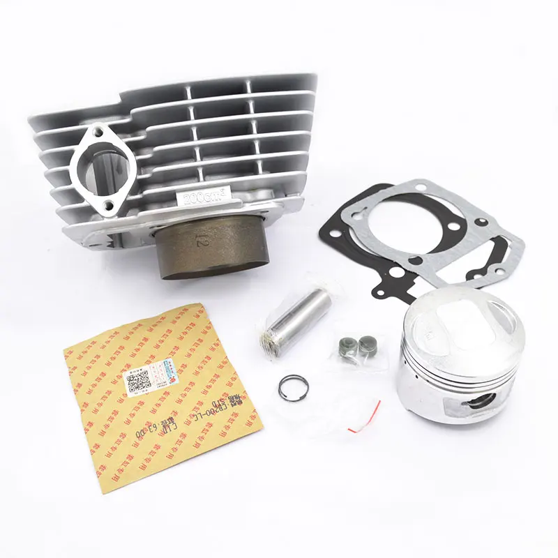 

Motorcycle Cylinder Piston Ring Gasket Kit 63mm Bore for Racer RC200XZT Enduro Off Road Dirt Bike KAYO CQR Engine Parts