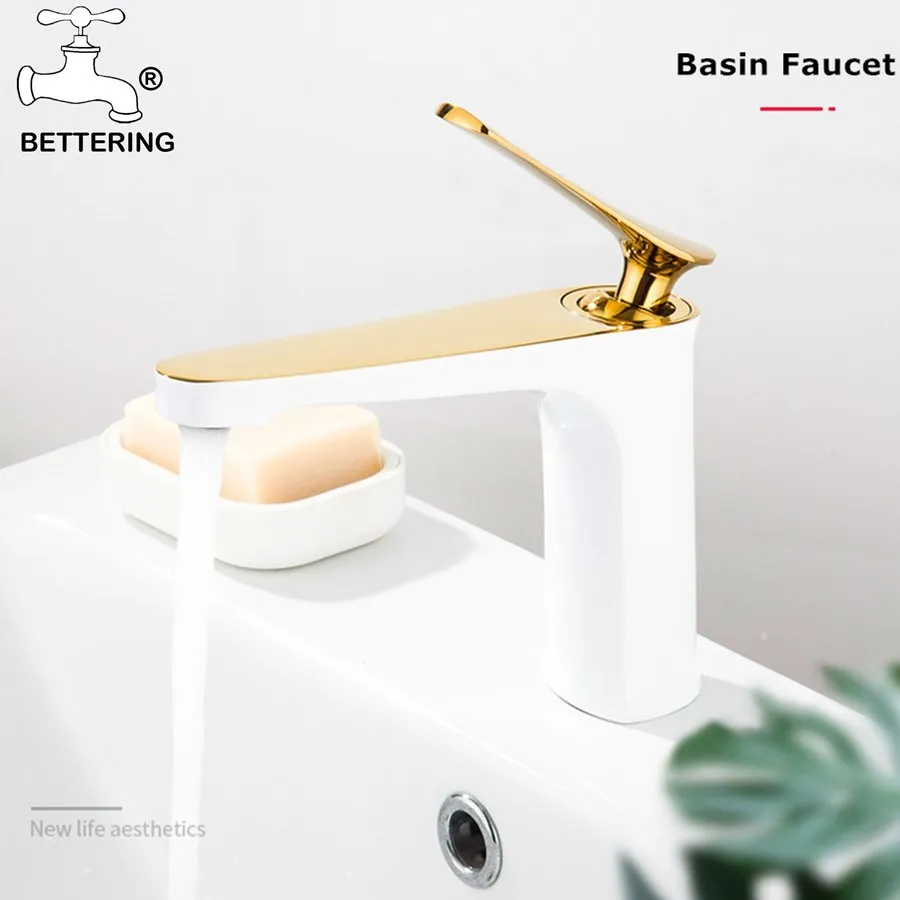 Mixer Luxury Basin Faucet Black Bathroom Mixer Tap Hot and Cold Sink Faucet Shell Mixer Taps Sanitary Ware Faucets Stream Deck