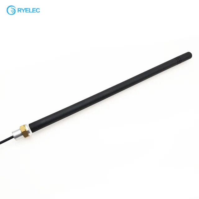 long range 4dbi 868mhz outdoor through hole screw slim antenna with bnc male connector