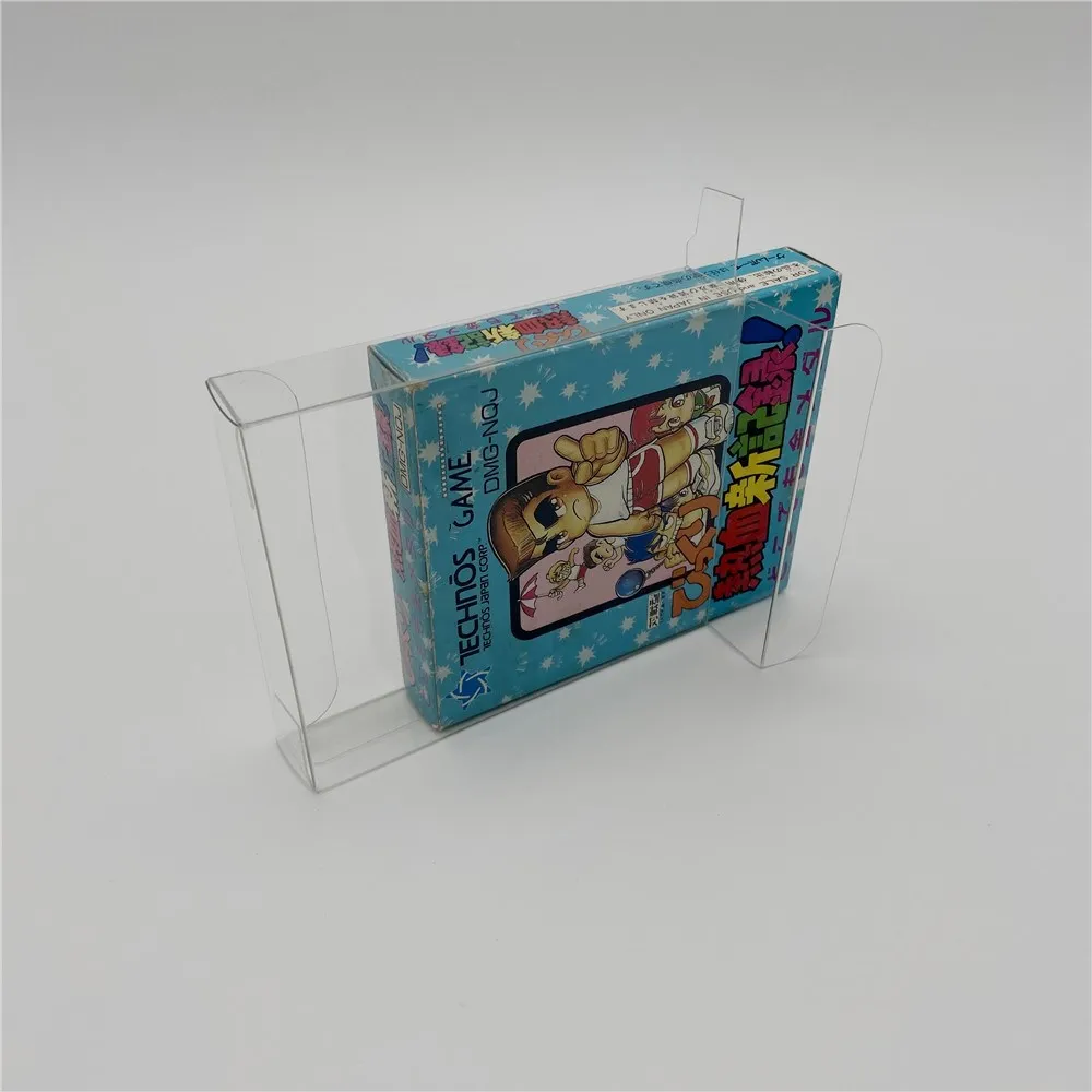 10 pcs a lot Transparent Case Clear Box For Game Boy For GB Game Card Cartridge Plastic Storage Protector Shell Japanese version