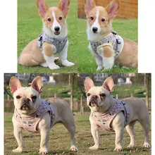 Reflective Dog Harness and Leash Set #4