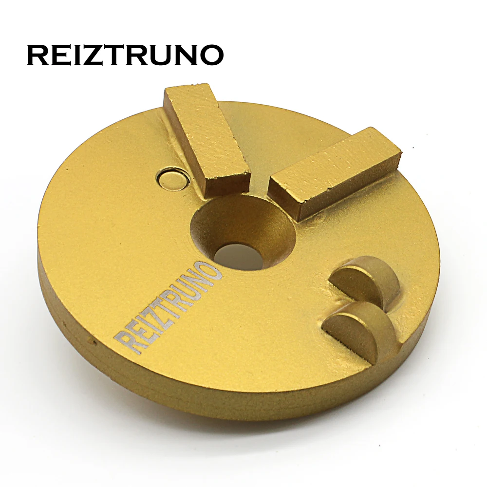 REIZTRUNO PCD 分割メタルボンドダイヤモンド研削パッドセグメントエポキシ、 STI ロック