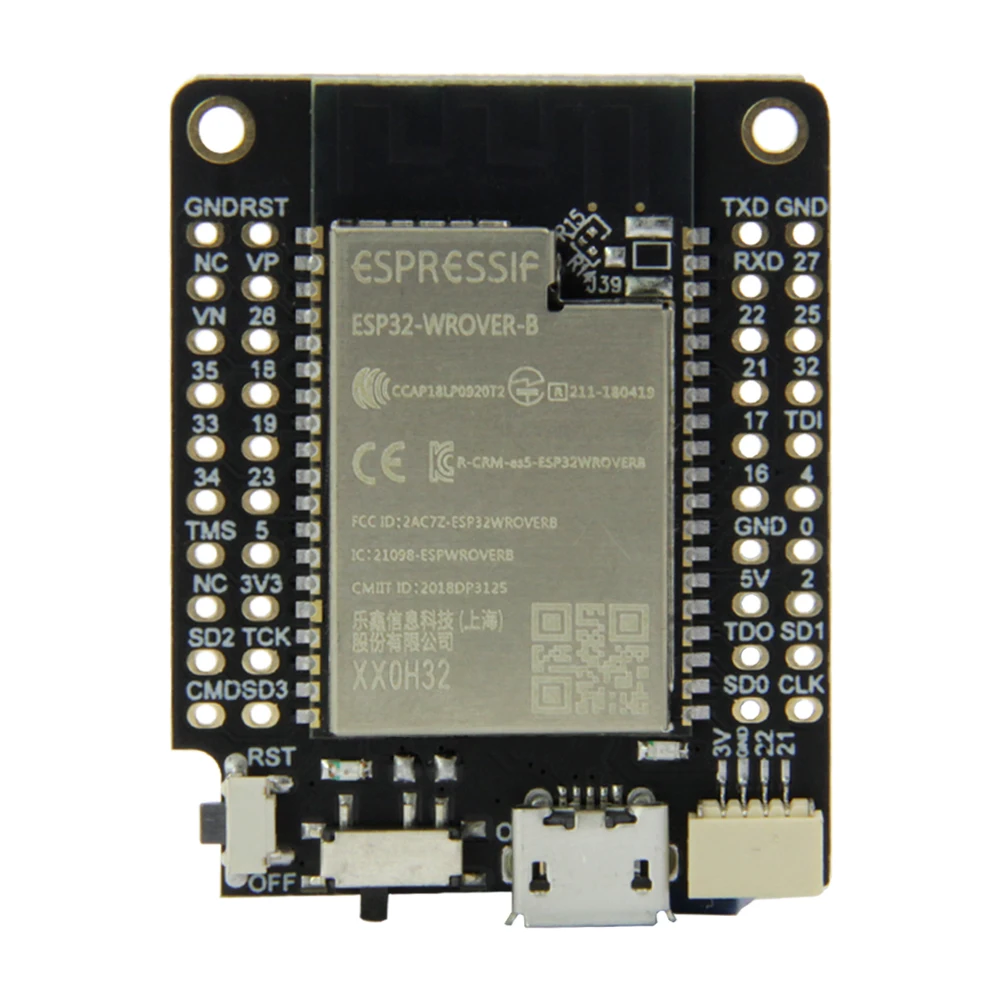 LILYGO®TTGO 와이파이 블루투스 모듈 플래시 4MB, PSRAM 8MB 개발 보드, T7 V1.5 Mini32 ESP32-WROVER-B