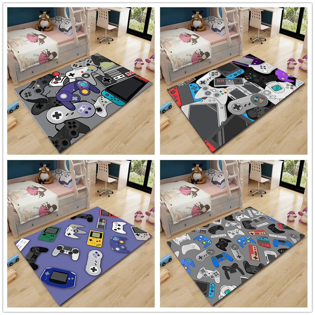 

Cartoon 3D printed Large Carpet Baby Bedroom Play Crawling Floor Mat for Children Safety Playing Area Rugs Kids Room Game Carpet