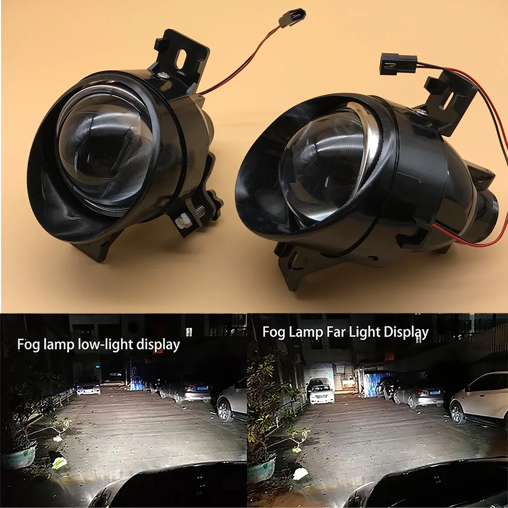 Xenon LED 55W 35W H11 6000K Super bright lens światła przeciwmgielne światła przeciwmgielne 26150-89905 dla Nissan x-trail T30 2001-2006 lewo + prawo