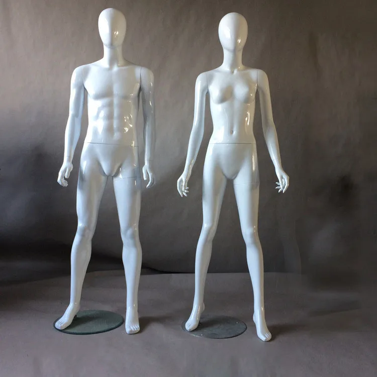 

White Color Mannequin Female&Male Model Manufacturer Customized