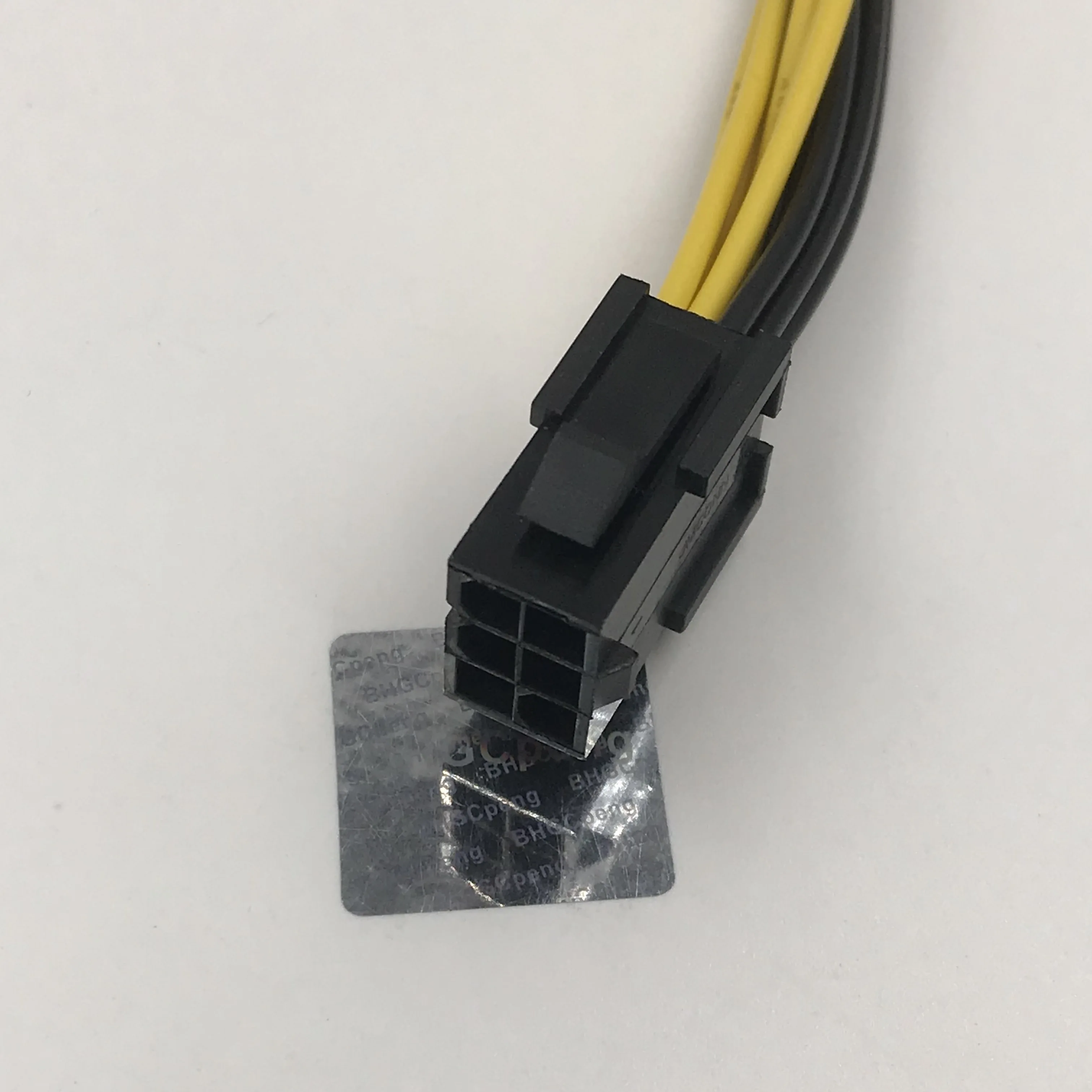 그래픽 카드 전원 케이블 비디오 카드 어댑터 전원 분배기 공급 케이블, PCI-E 6 핀-듀얼 8 핀 (6 + 2) 케이블, 20cm, 2 개