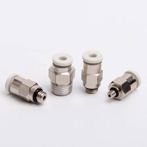 Imagen 2 del producto Conector en miniatura de tubo de aire, accesorio de Micro manguera de acoplamiento rápido POC/PC3-M5/4-M3/M6/M7/01, Mini accesorios cilíndricos neumáticos, 5 uds.