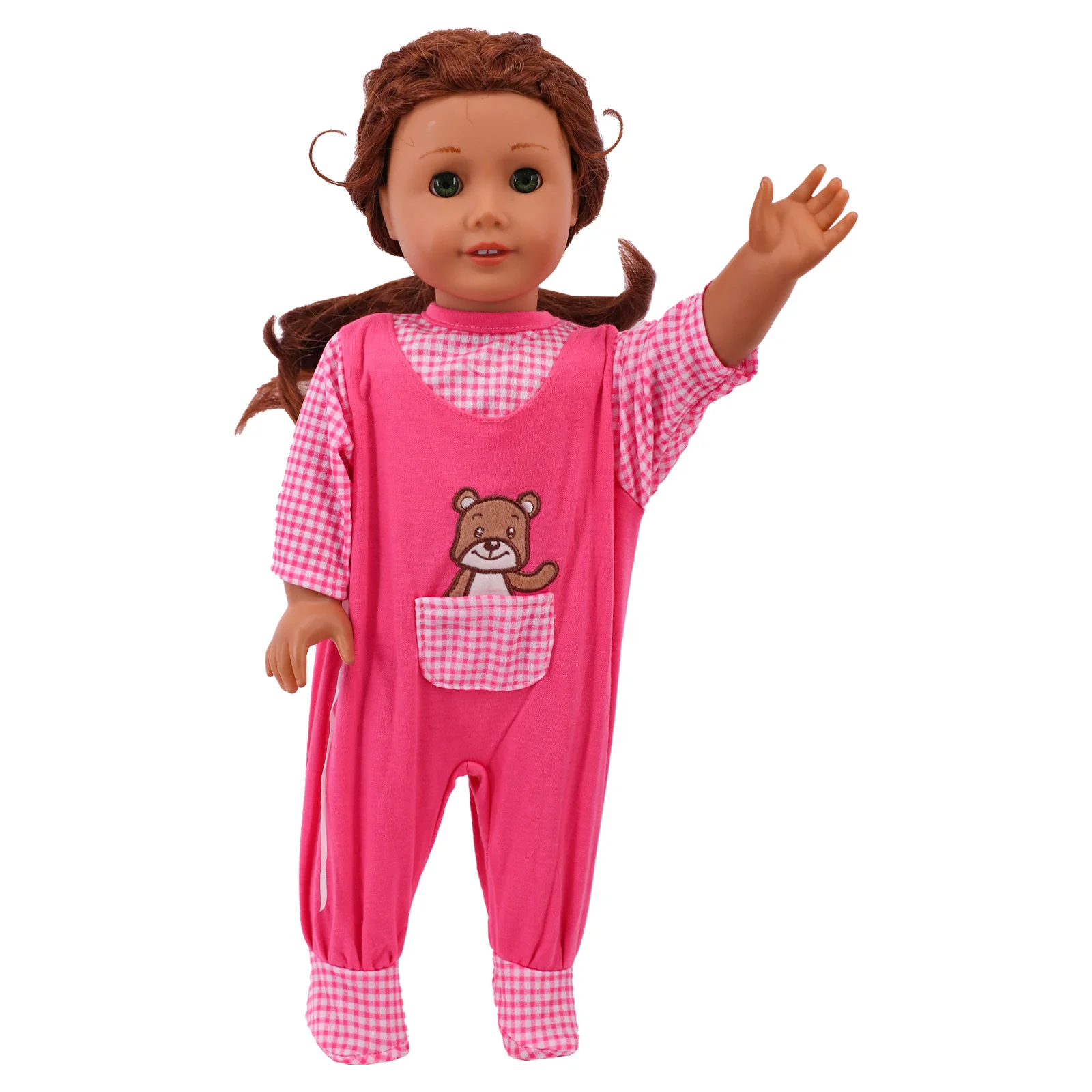 Reborn Puppen Nette Kleidung Schuhe Fit Neue Reborn Baby Pyjamas Lässig Sport Zubehör Für 18 Inch & 43 Cm Puppe mädchen Spielzeug Geschenke