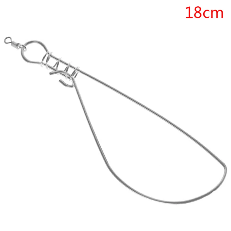 14/18CM Lock Fish Portable Stainless Steel Belt Live Fishing Tool Supplies