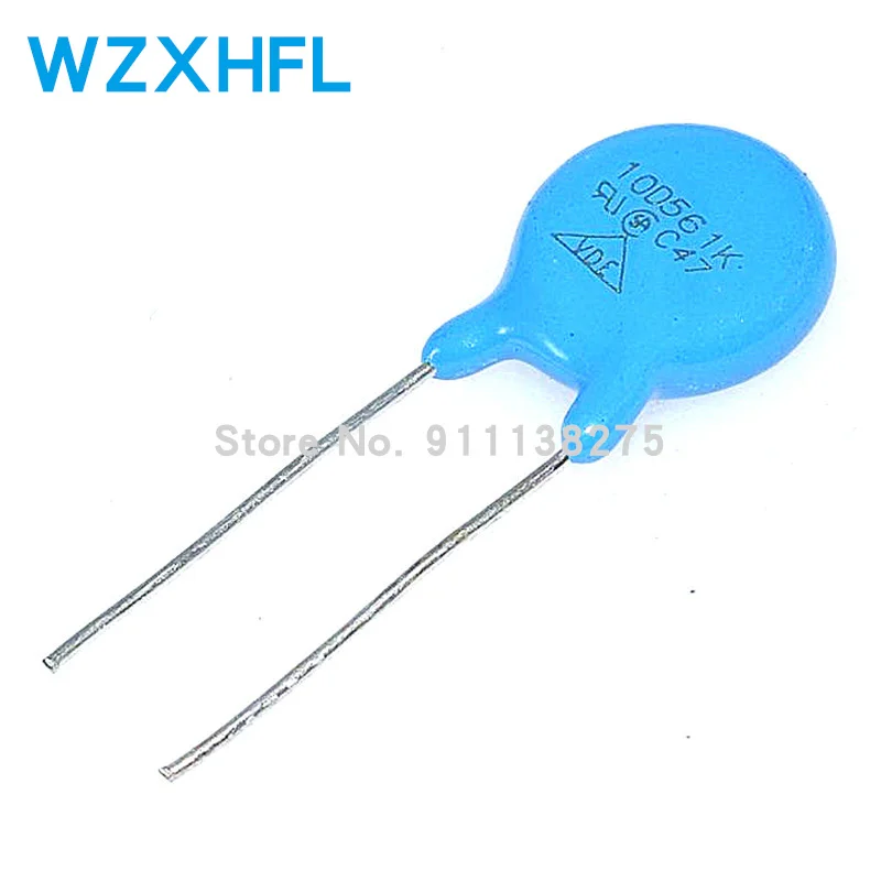 10Pcs Varistor 10D561K(560V) Piezoresistor