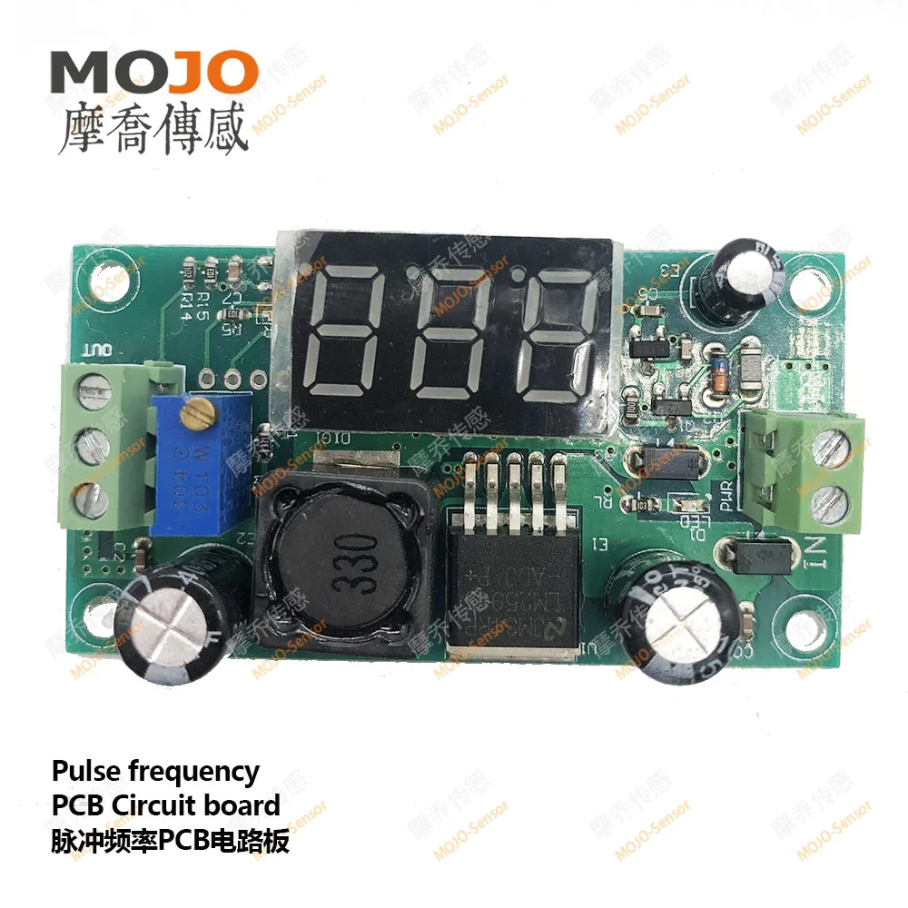 PCB Circuit Board Flowmeter Digital Display Circuit Board Displays Instantaneous Pulse Data Flow Tester