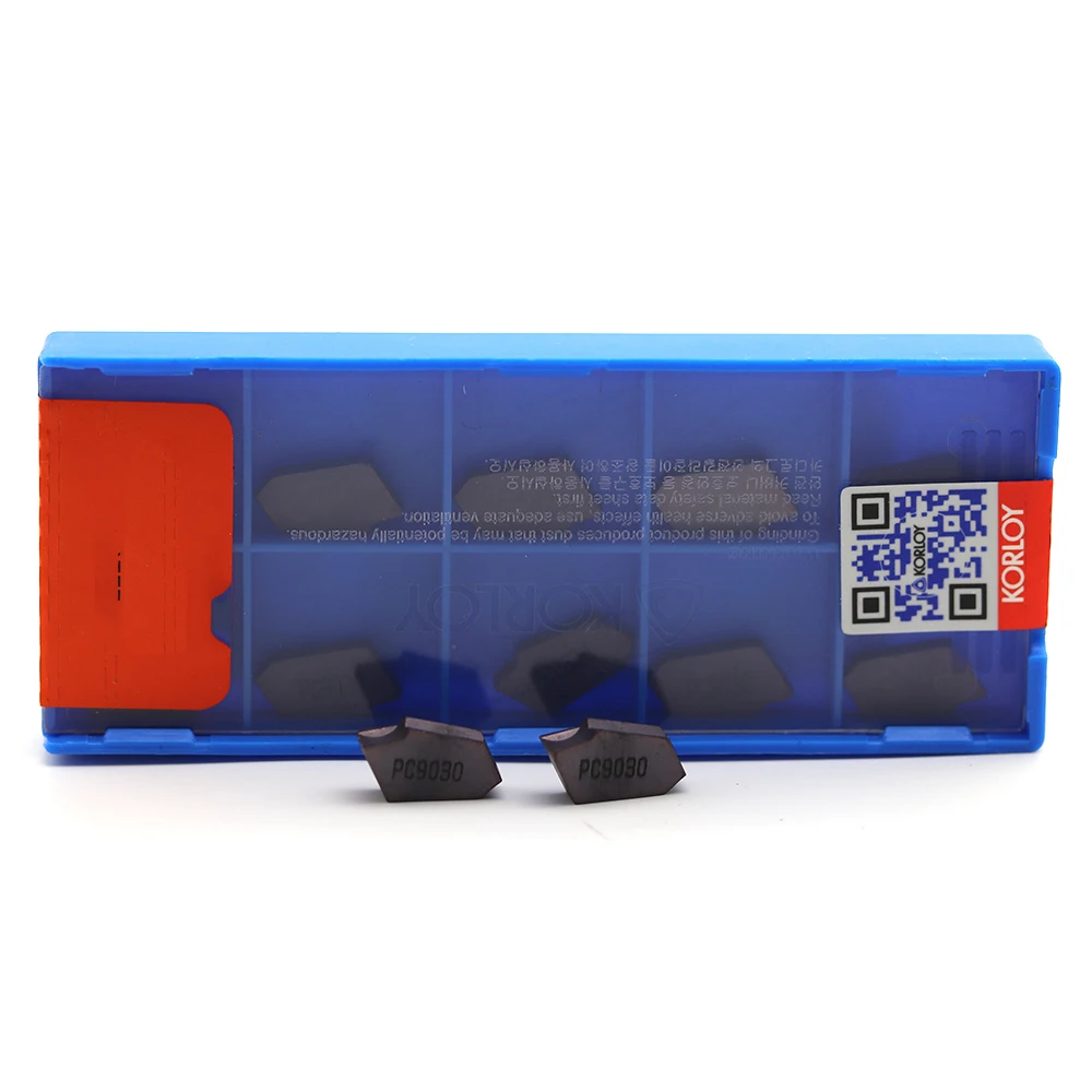 SP200 SP300 SP400  PC9030 korloy Grooving Carbide Inserts lathe cutter turning tool Parting and grooving off tools