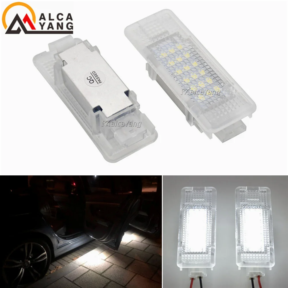 2pc LED Courtesy Light for BMW Car Door Light BMW E39 E53 X5 E52 528i Z8 E39 Accessories Car-styling Welcome Light