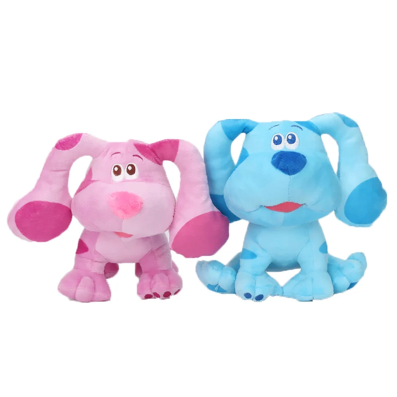 20cm Blue's Clues & You! Beanbag Plush Doll Blue Pink Dog Soft Stuffed Toys Cute Christmas Kids Blue's Clues Plush Toys Doll