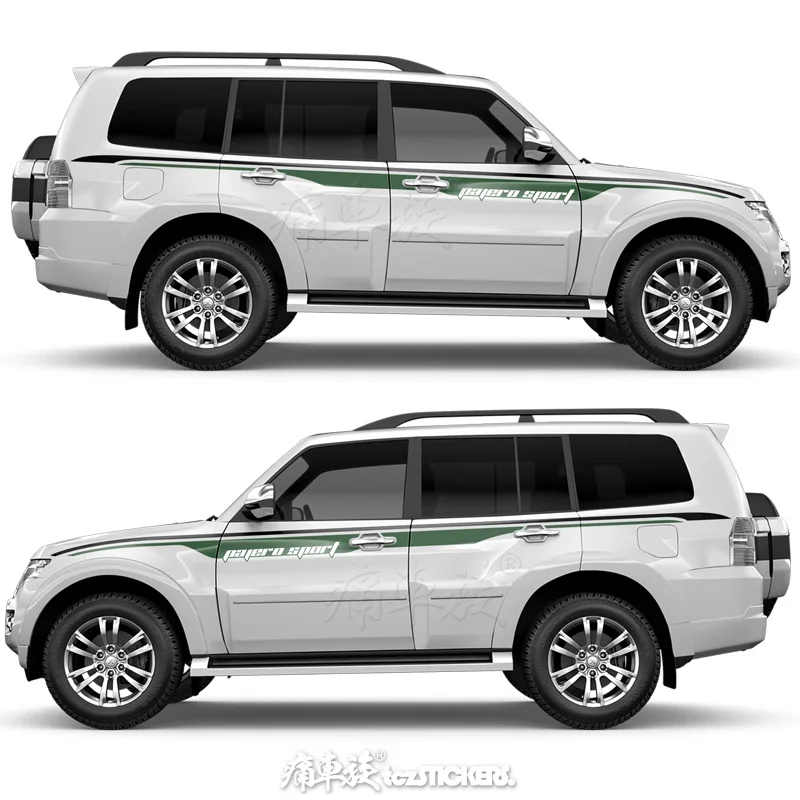 SUV car stickers FOR Mitsubishi Pajero V93 V97 body decoration personality design special sports off-road decals