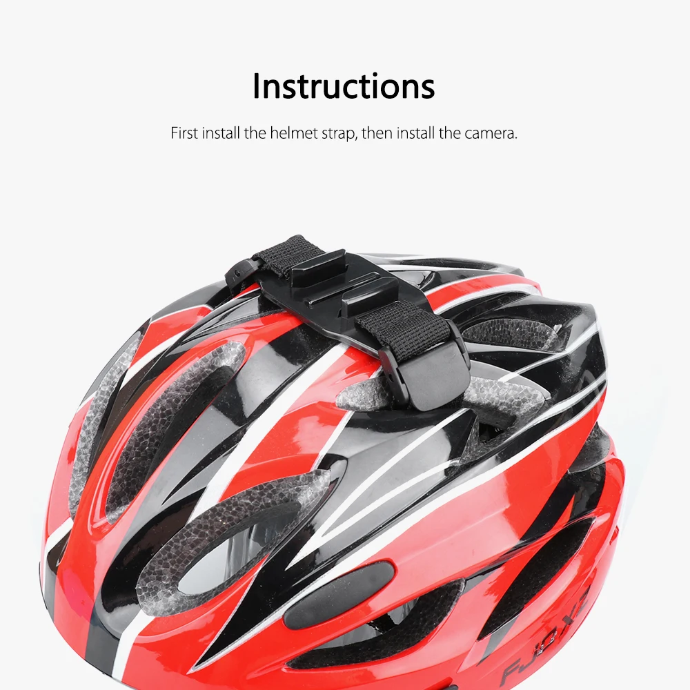 Vamson ل الذهاب برو تعديل الدراجة خوذة حزام رئيس بطل 11 10 9 8 7 ل Insta360 X3 واحد X2 ل oomo العمل شاومي يي VP201X