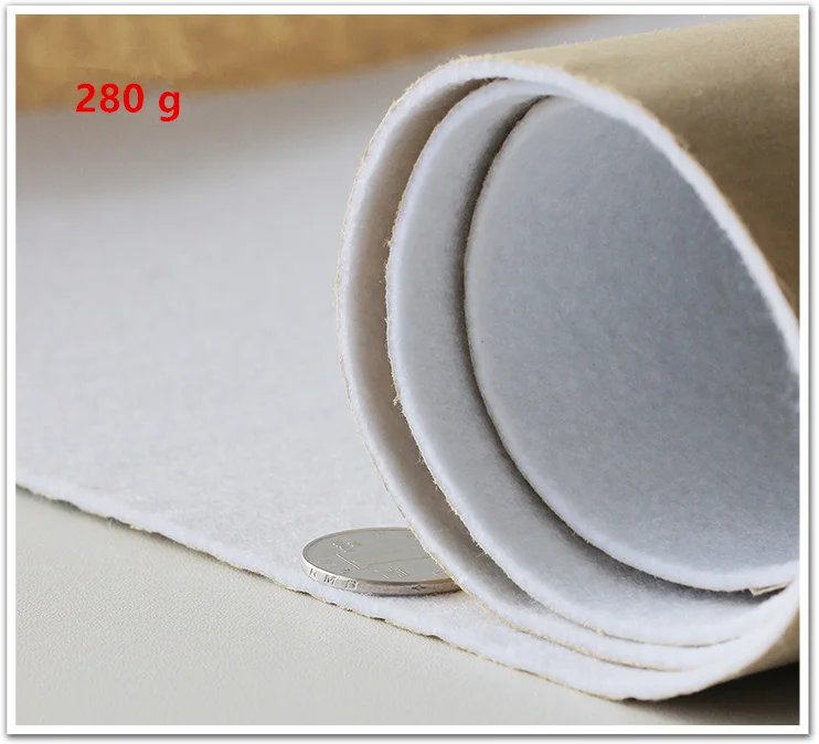 50*50cm Cotton Polyester Wadding Interlinings Single Face Adhesive  Upholstery Filling Quilting Batting Craft Padding Projects